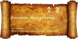 Kerekes Marcellina névjegykártya